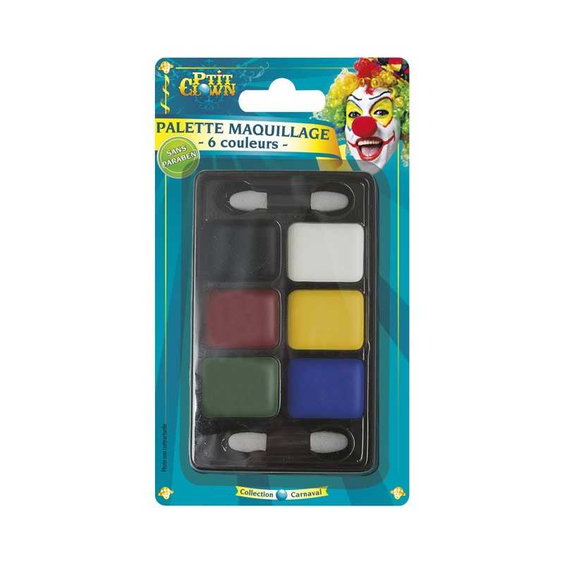 Palettes de Fard Gras - Costume Maquillage Fard - Déguisement Maquillage Fard The Duck