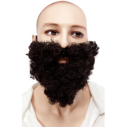 Barbe et Moustache Frisées de Gaulois