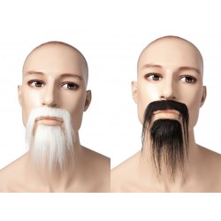 Barbe et Moustache de Chinois Adulte - Costume chinois - Déguisement chinois The Duck
