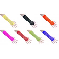 Mitaines Longues Fluo Femme