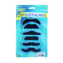 Moustaches Noir autocollante Adulte - Déguisement moustache - Costume moustache The Duck