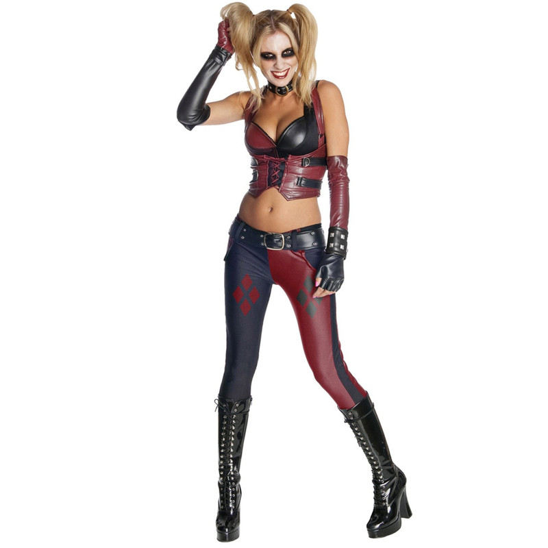 D√©guisement Harley Quinn Batman Arkham City femme  