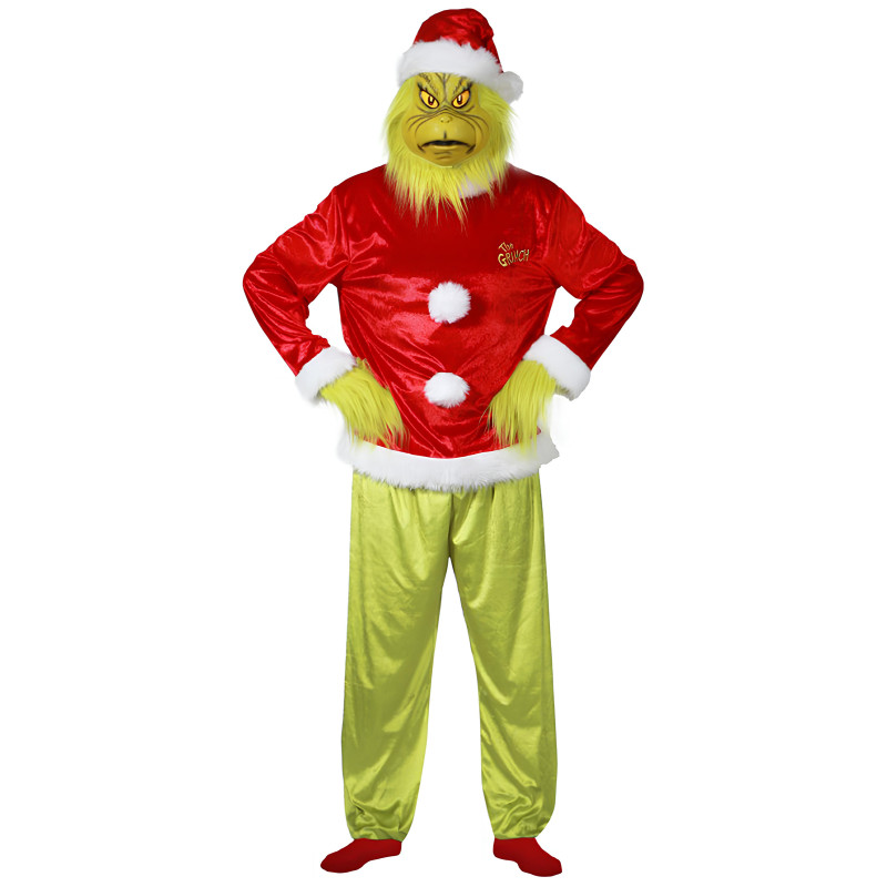 D√©guisement complet le Grinch adulte  