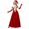 D√©guisement M√®re No√´l luxe robe longue femme  