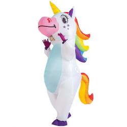 D√©guisement licorne gonflable g√©ante adulte  