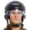 Casque Top Gun Deluxe noir adulte  