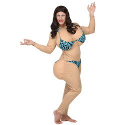 D√©guisement bimbo des plages adulte  