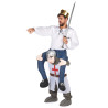 D√©guisement √† dos de chevalier adulte  
