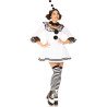 D√©guisement pierrot blanc sexy femme  