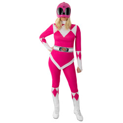 D√©guisement Power Ranger rose adulte  
