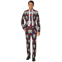 Costume Mr. Skull Day of the dead homme Suitmeister  