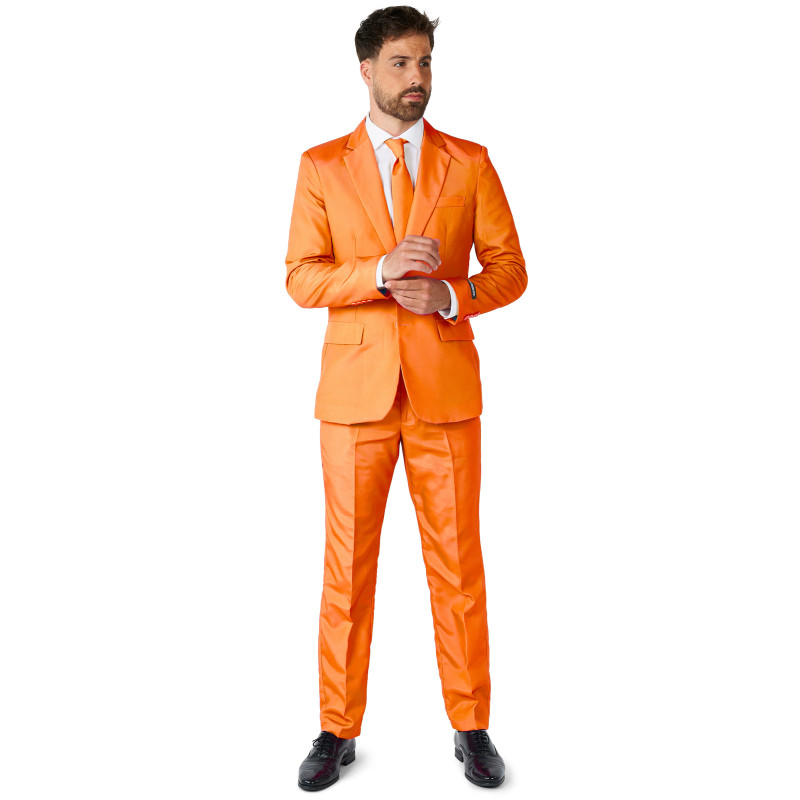 Costume Mr. Solid orange homme Suitmeister  