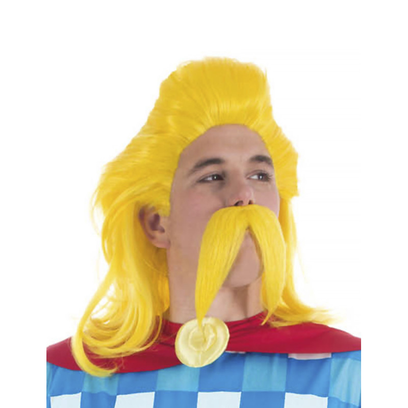 Perruque et moustache Assurancetourix - Ast√©rix et Ob√©lix  