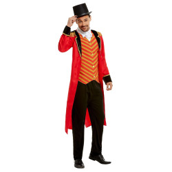 D√©guisement Monsieur Loyal rouge homme  