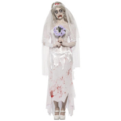 D√©guisement zombie mari√©e femme Halloween  