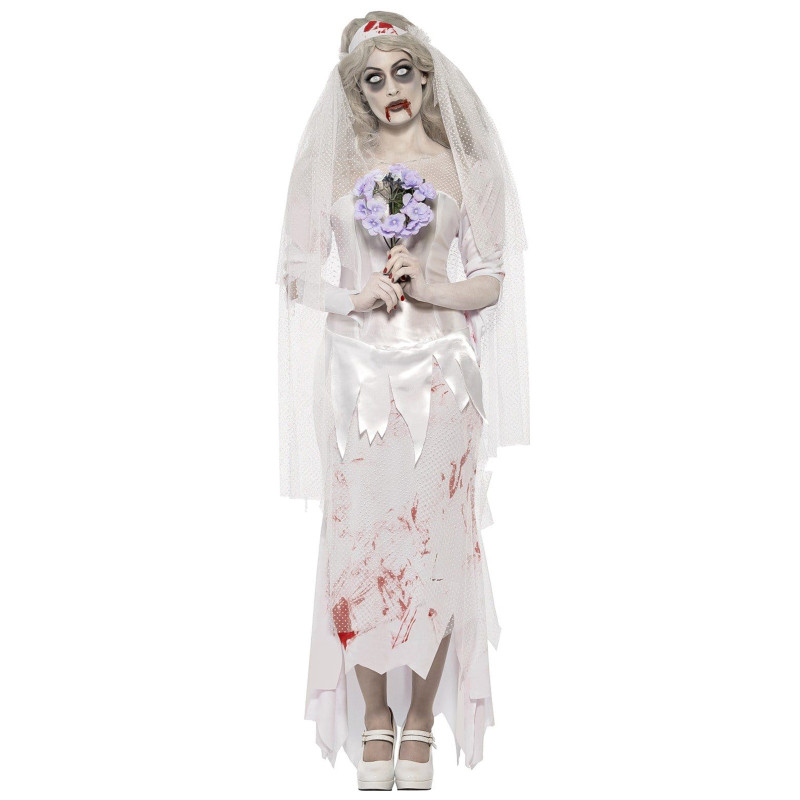 D√©guisement zombie mari√©e femme Halloween  