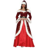 D√©guisement M√®re No√´l chic √† dorures femme  