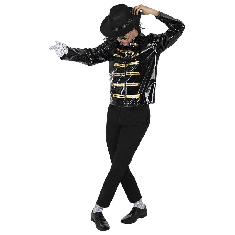 Veste noire Michael Jackson adulte  
