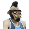 Masque sanglier punk adulte  