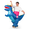 D√©guisement gonflable √† dos de dinosaure adulte  