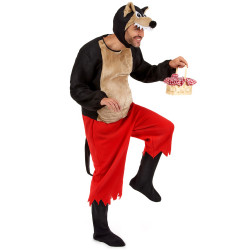 D√©guisement grand loup adulte  