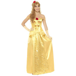 D√©guisement princesse des r√™ves jaune femme  