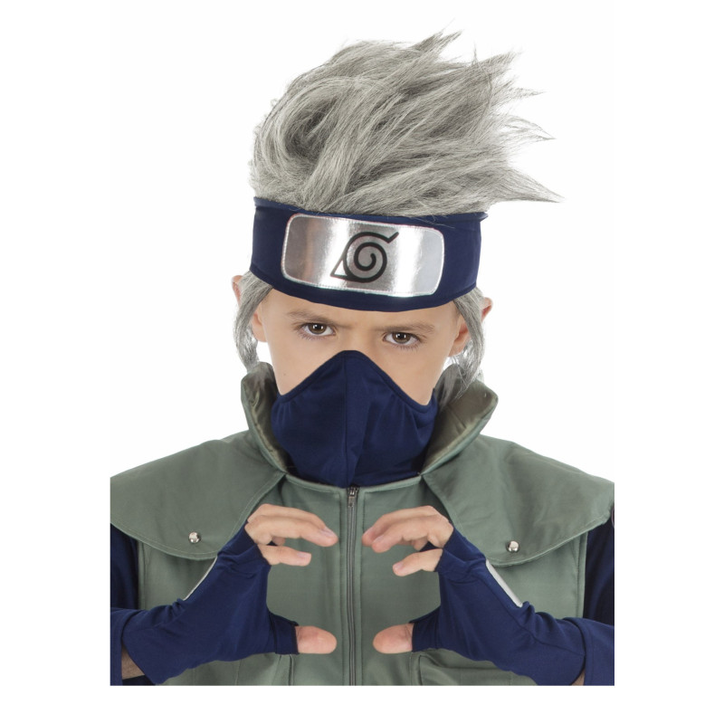 Perruque Kakashi enfant  