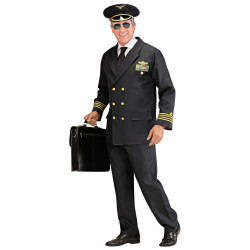 D√©guisement capitaine d'avion homme  