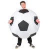 D√©guisement gonflable ballon de foot adulte  