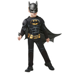 D√©guisement avec masque Batman luxe gar√ßon  