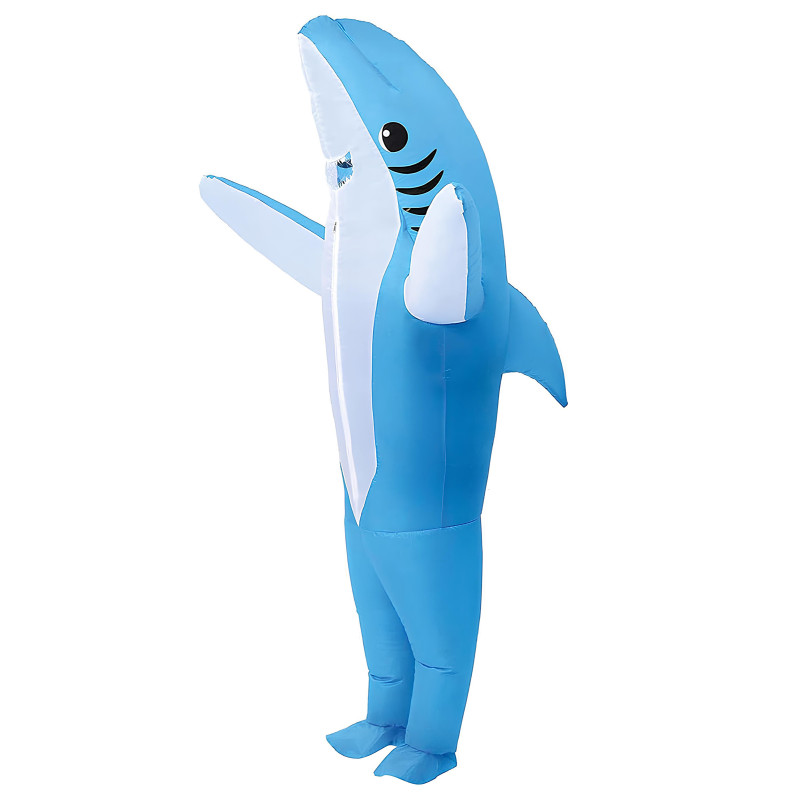 D√©guisement requin gonflable adulte  