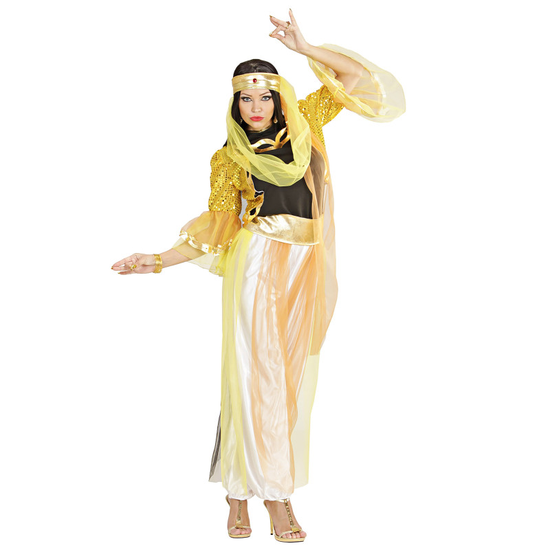 D√©guisement danseuse orientale √† voilage femme  