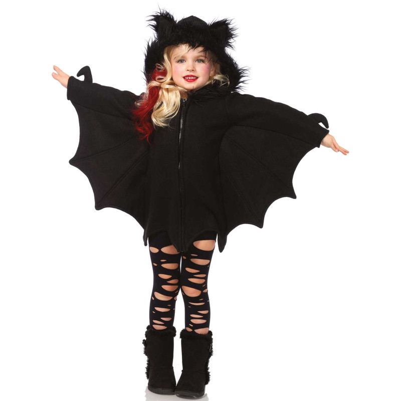 D√©guisement chauve-souris noire fille  
