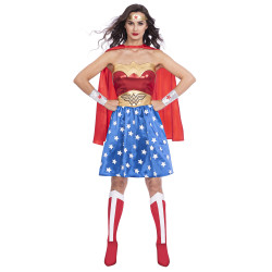 D√©guisement Wonder Woman classique femme  