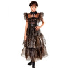 D√©guisement robe de bal Mercredi Addams enfant  
