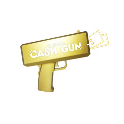 Pistolet distributeur et 100 billets  