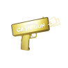 Pistolet distributeur et 100 billets  
