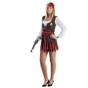 Déguisement Pirate Femme Sexy Rouge - Costume Pirate Femme The Duck