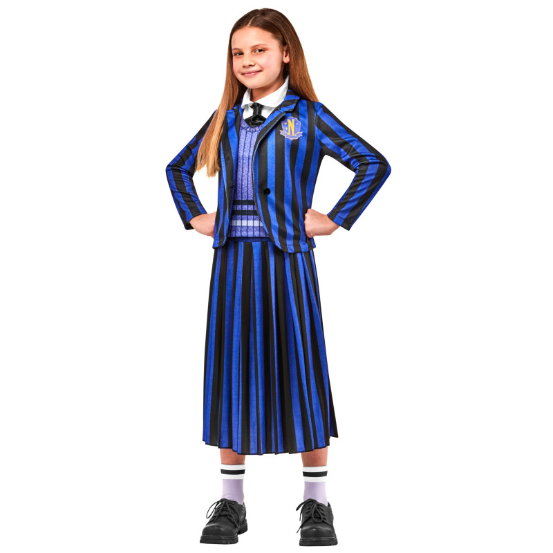 D√©guisement uniforme scolaire Enid - Wednesday enfant  