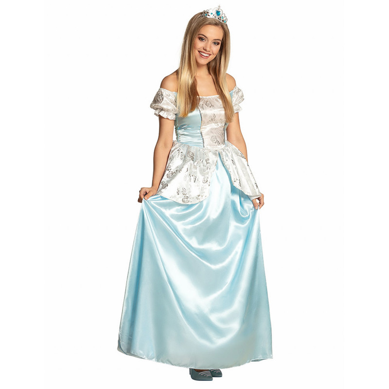 D√©guisement princesse cendrillon bleue femme  