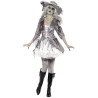 D√©guisement fant√¥me pirate effet satin√© femme Halloween  