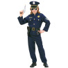 D√©guisement policier bleu marine gar√ßon  