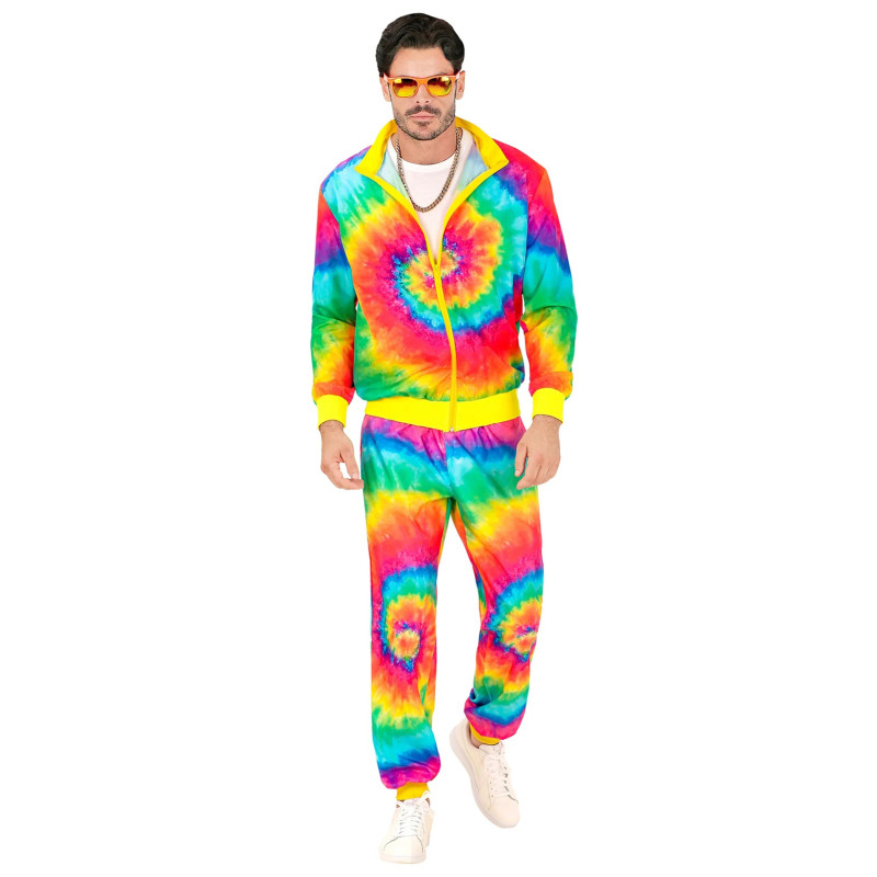 Surv√™tement Tie and Dye fluo grande taille adulte  