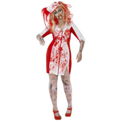 D√©guisement zombie infirmi√®re grande taille femme Halloween  