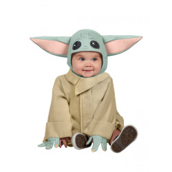 D√©guisement b√©b√© Yoda pour b√©b√© The Mandalorian - Star Wars  
