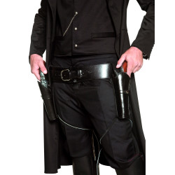 Ceinture de cowboy avec deux √©tuis adulte  