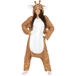 D√©guisement combinaison girafe adulte  