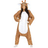 D√©guisement combinaison girafe adulte  