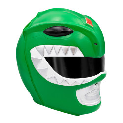 Casque Power Ranger vert adulte  