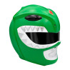 Casque Power Ranger vert adulte  